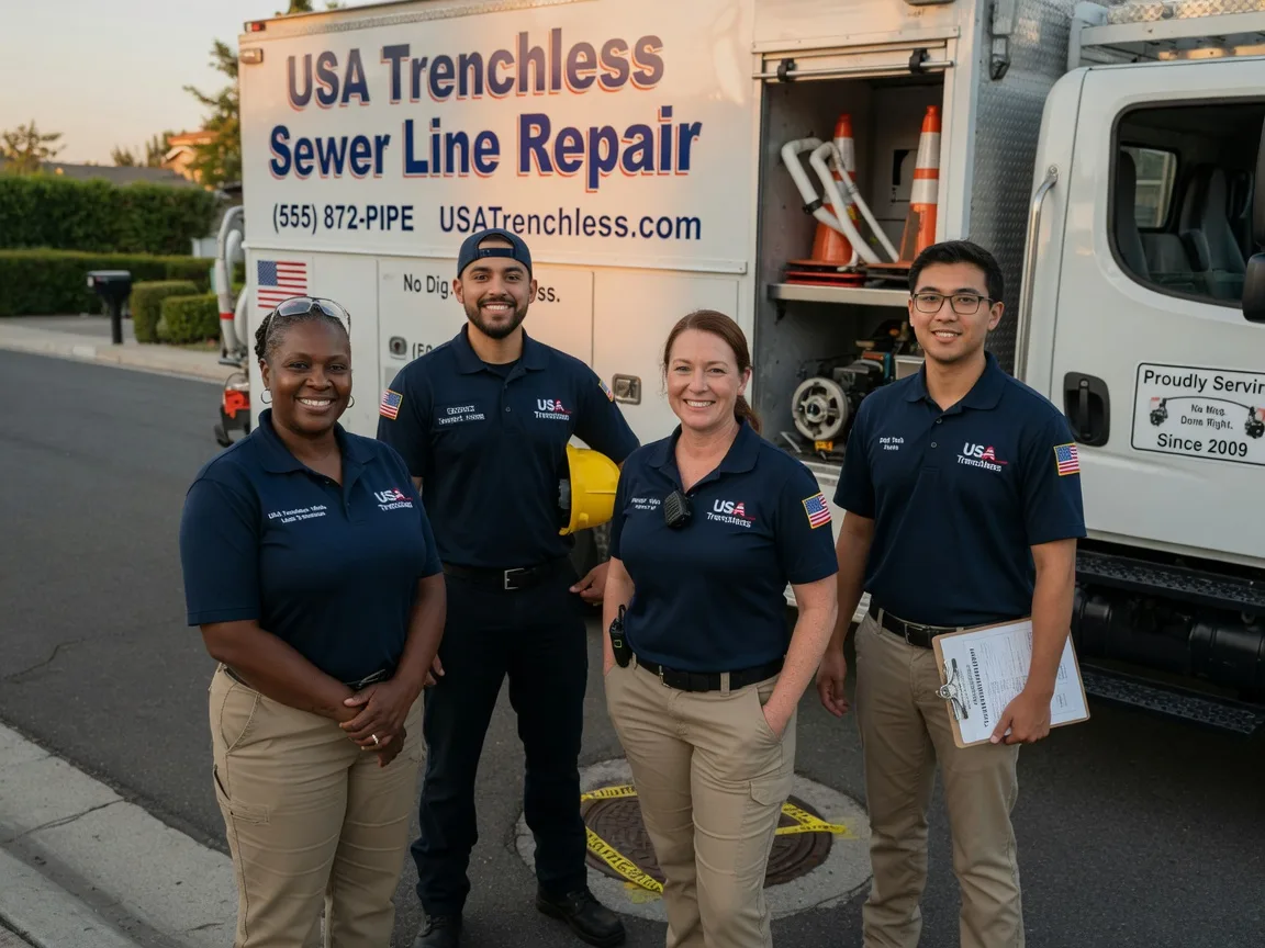 Sewer Line Repair company in Effie, LA